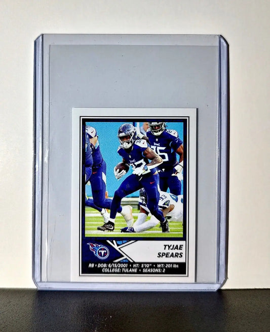 Tyjae Spears 2024 Panini NFL Sticker #220 Tennessee Titans - Football Card Single