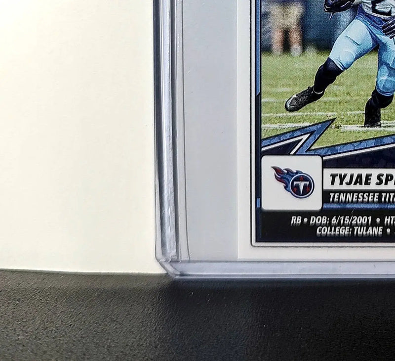 Tyjae Spears 2025 Panini NFL #218 Sticker Tennessee Titans