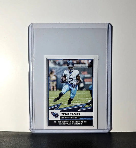 Tyjae Spears 2025 Panini NFL #218 Sticker Tennessee Titans - Football Card Single