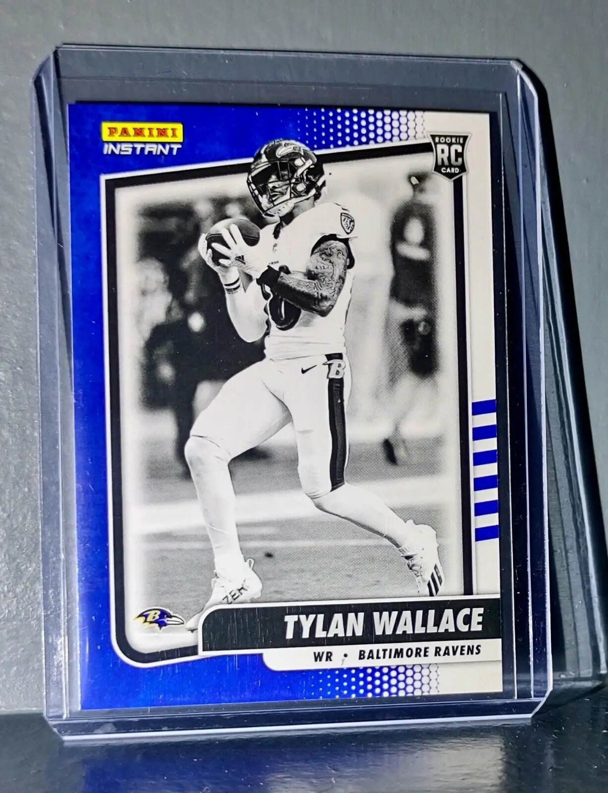 Tylan Wallace 2021 Panini NFL Black and White Rookies #32 Card 1/2728 - Football Card Single