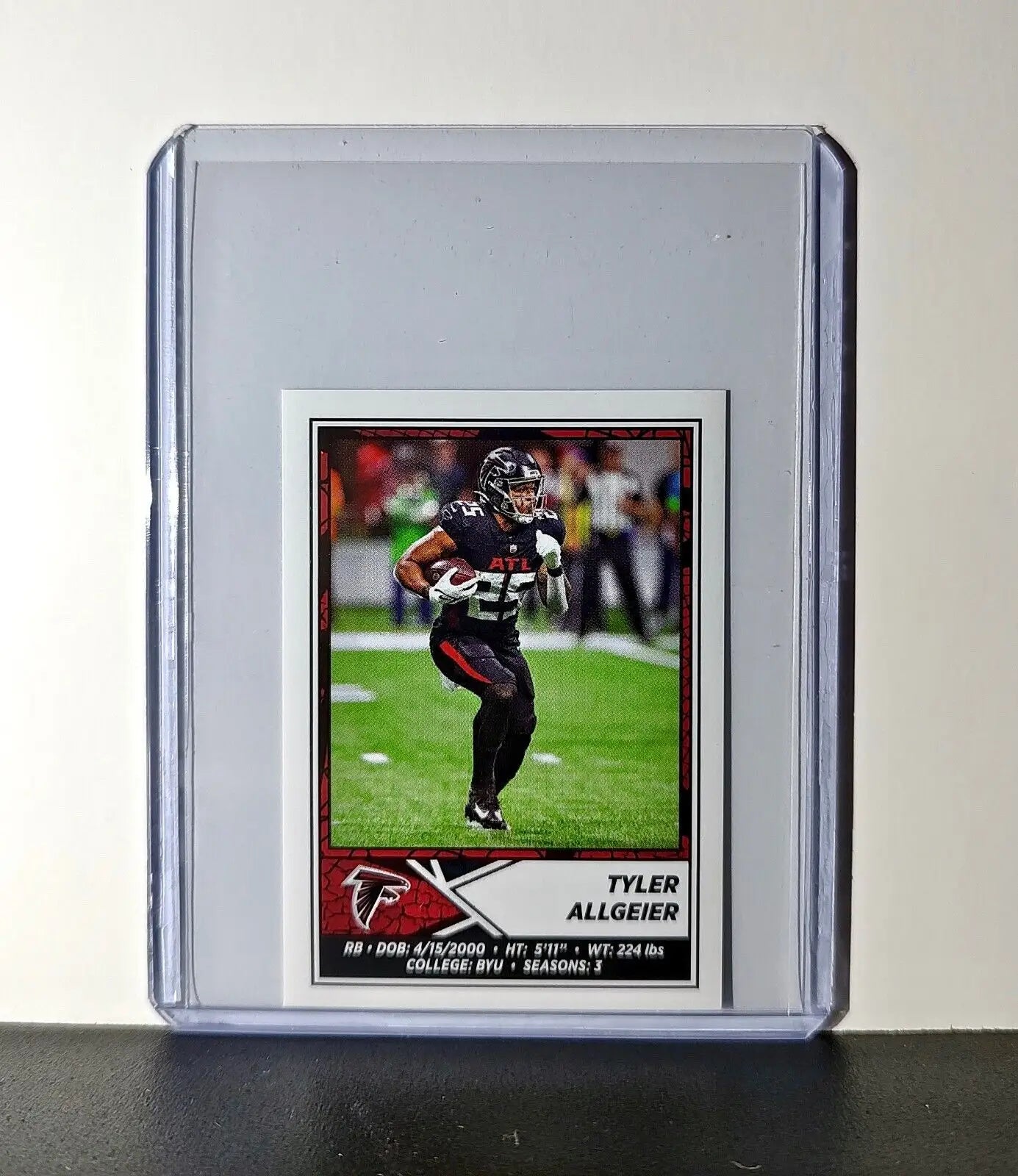 Tyler Allgeier 2024 Panini NFL Sticker #429 Atlanta Falcons - Football Card Single