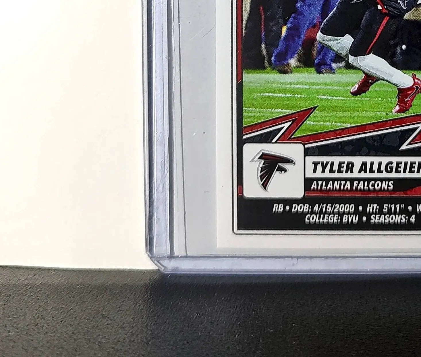 Tyler Allgeier 2025 Panini NFL #426 Sticker Atlanta Falcons