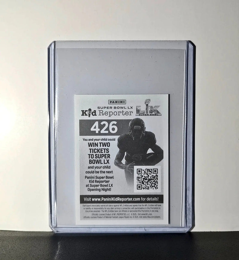 Tyler Allgeier 2025 Panini NFL #426 Sticker Atlanta Falcons