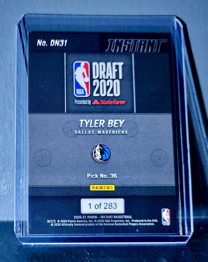 Tyler Bey 2020-21 Panini NBA Draft Night #31 Basketball Rookie Card 1 of 283