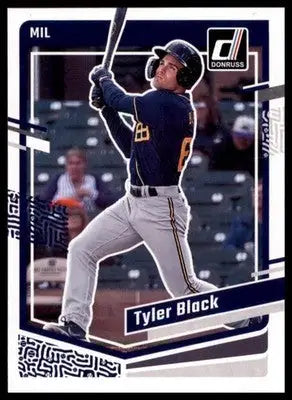 Tyler Black 2023 Donruss #136 Milwaukee Brewers - Baseball Card Single