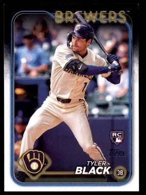 Tyler Black Rookie 2024 Topps Update #US144 Milwaukee Brewers - Baseball Card Single