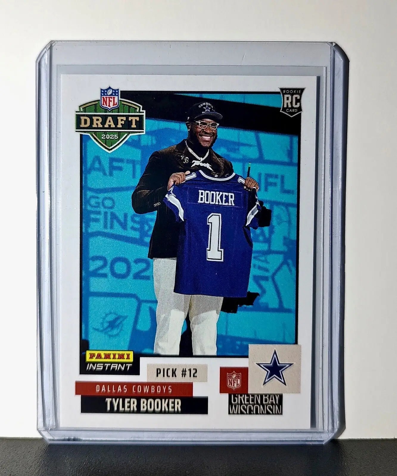 Tyler Booker Rookie 2025 NFL Draft #18 Football Card Dallas Cowboys 1 of 756