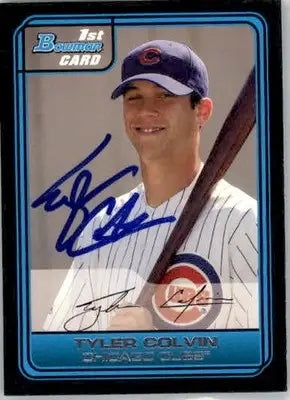 Tyler Colvin - 2006 Bowman Draft Picks & Prospects - #DP1 - AUTO Baseball - Baseball Card Single