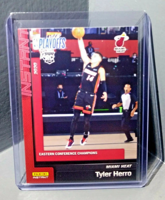 Tyler Herro 2019-2020 Panini NBA Instant Heat #255 Rookie Card 1 of 303 - Basketball Card Single