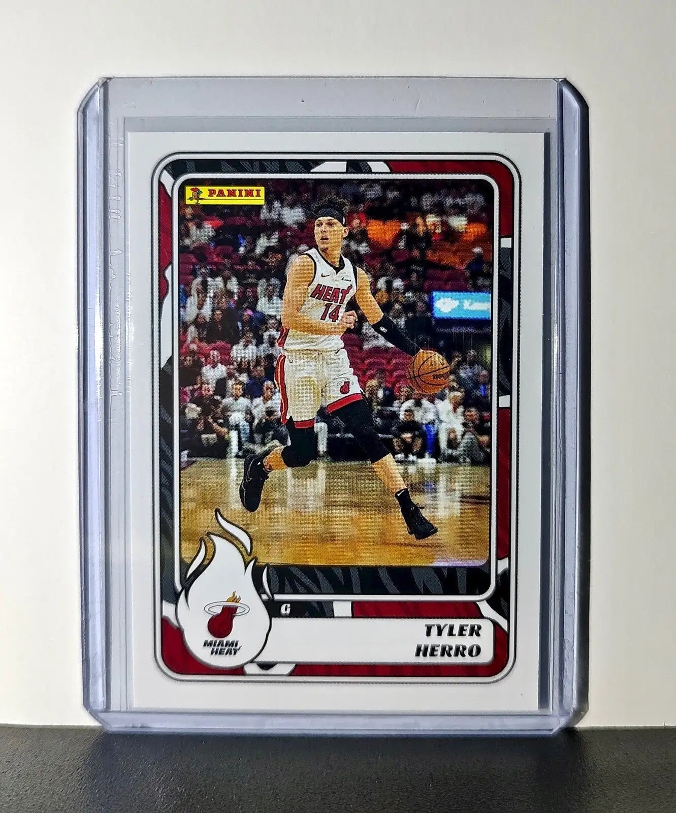 Tyler Herro 2024-25 Panini NBA #28 Sticker Card Miami Heat - Basketball Card Single