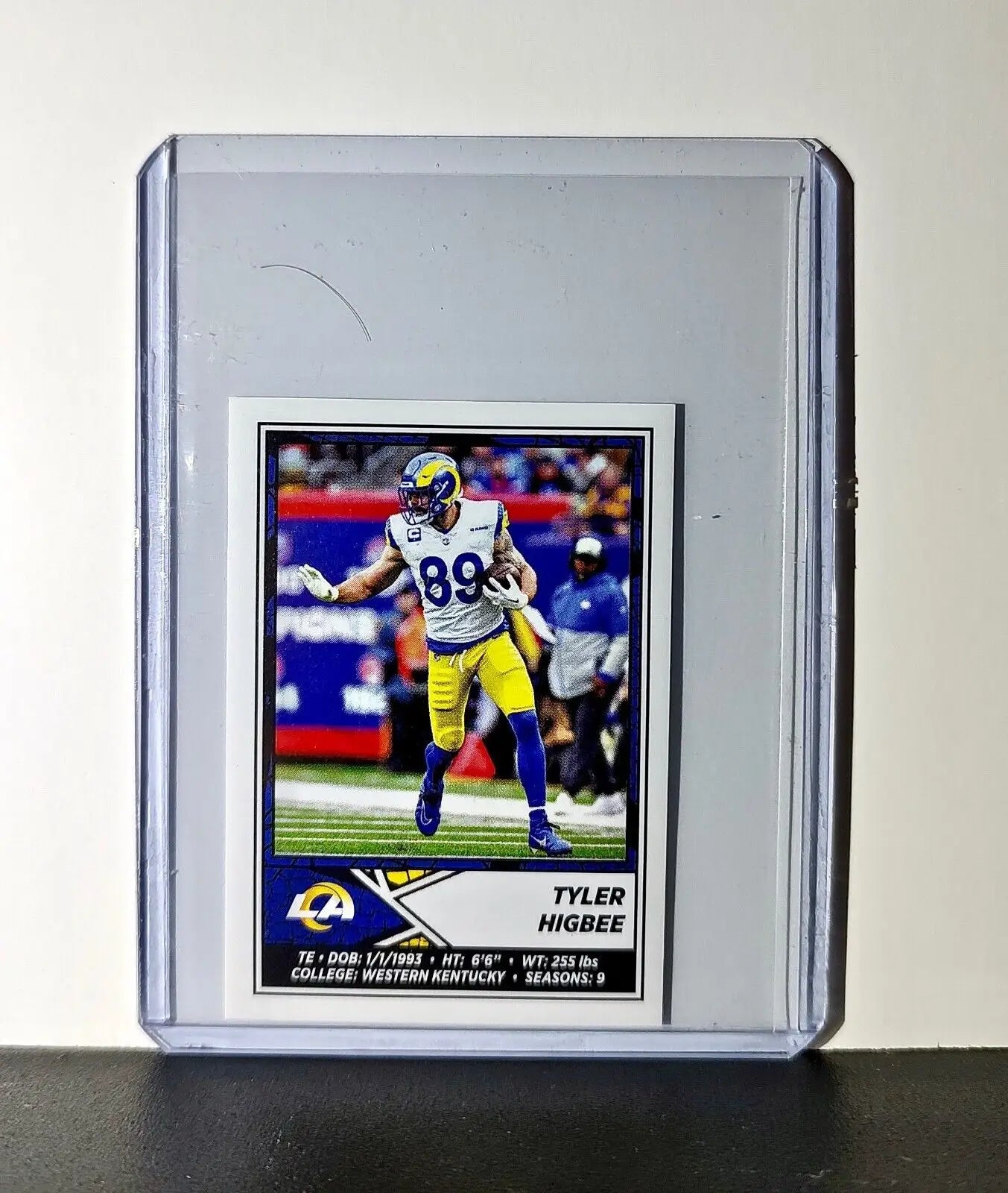Tyler Higbee 2024 Panini NFL Sticker #512 Los Angeles Rams - Football Card Single