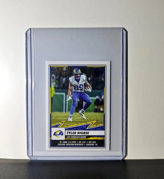 Tyler Higbee 2025 Panini NFL #510 Sticker Los Angeles Rams - Football Card Single