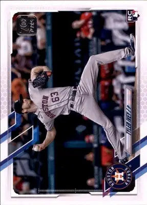 Tyler Ivey Rookie 2021 Topps Update #US274 Houston Astros - Baseball Card Single