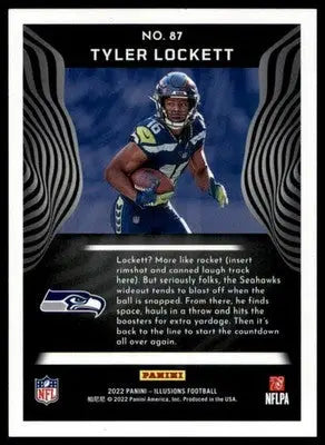 Tyler Lockett 2022 Panini Illusions Retail #87 Seattle Seahawks - Football Card Single