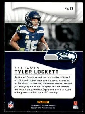 Tyler Lockett 2024 Panini Illusions Retail #83 Seattle Seahawks - Football Card Single