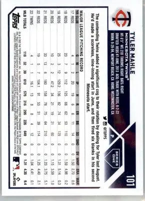 Tyler Mahle - 2023 Topps - #101 - Baseball - Baseball Card Single