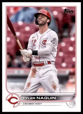 Tyler Naquin 2022 Topps Update #US80 Cincinnati Reds - Baseball Card Single