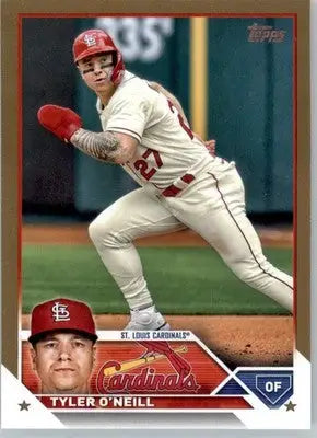 Tyler O’Neill - 2023 Topps - #79 - Gold #/2023 SN Baseball - Baseball Card Single