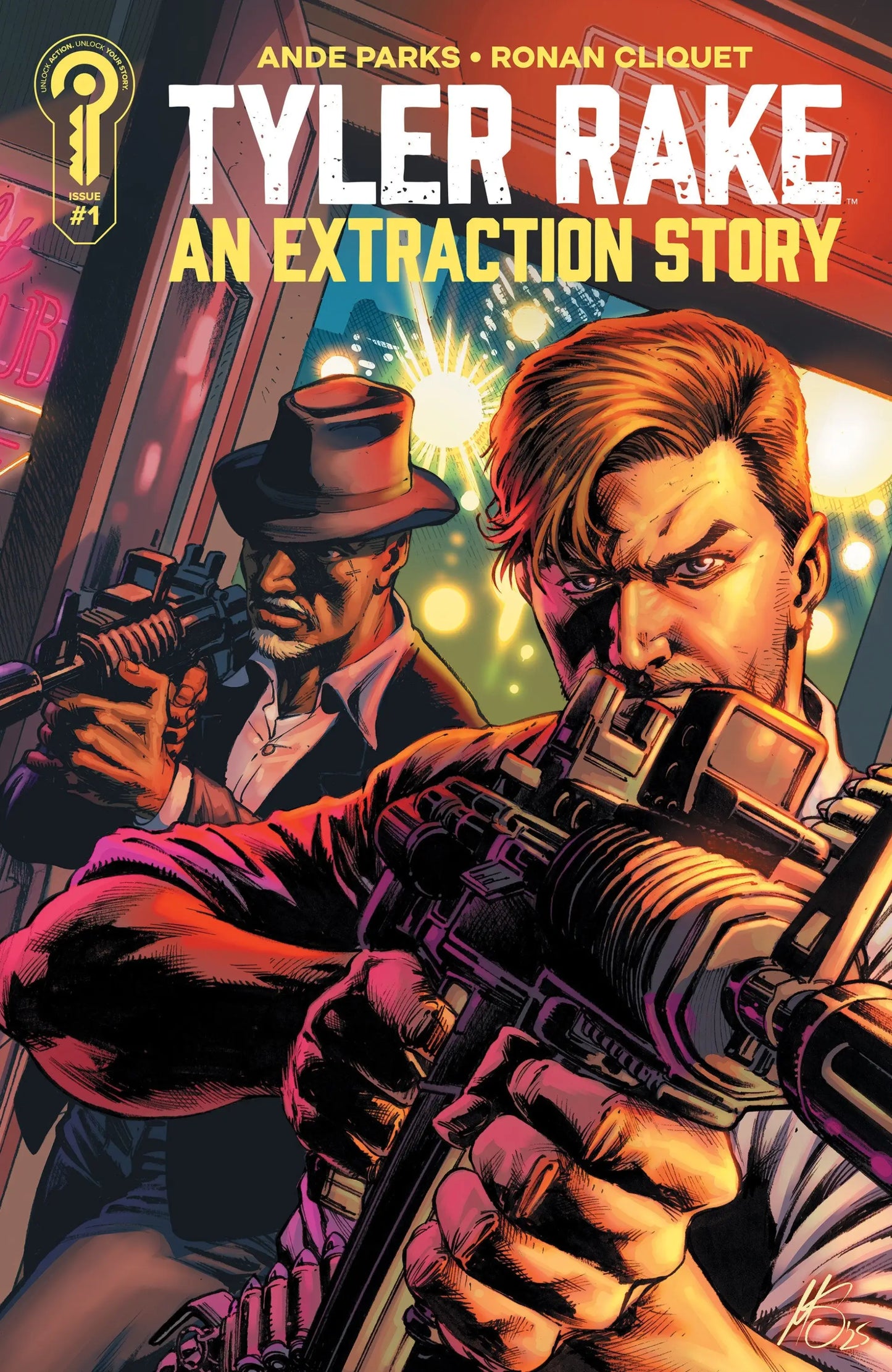 Tyler Rake: An Extraction Story #1 Cover B Marco Santucci - Back Issues