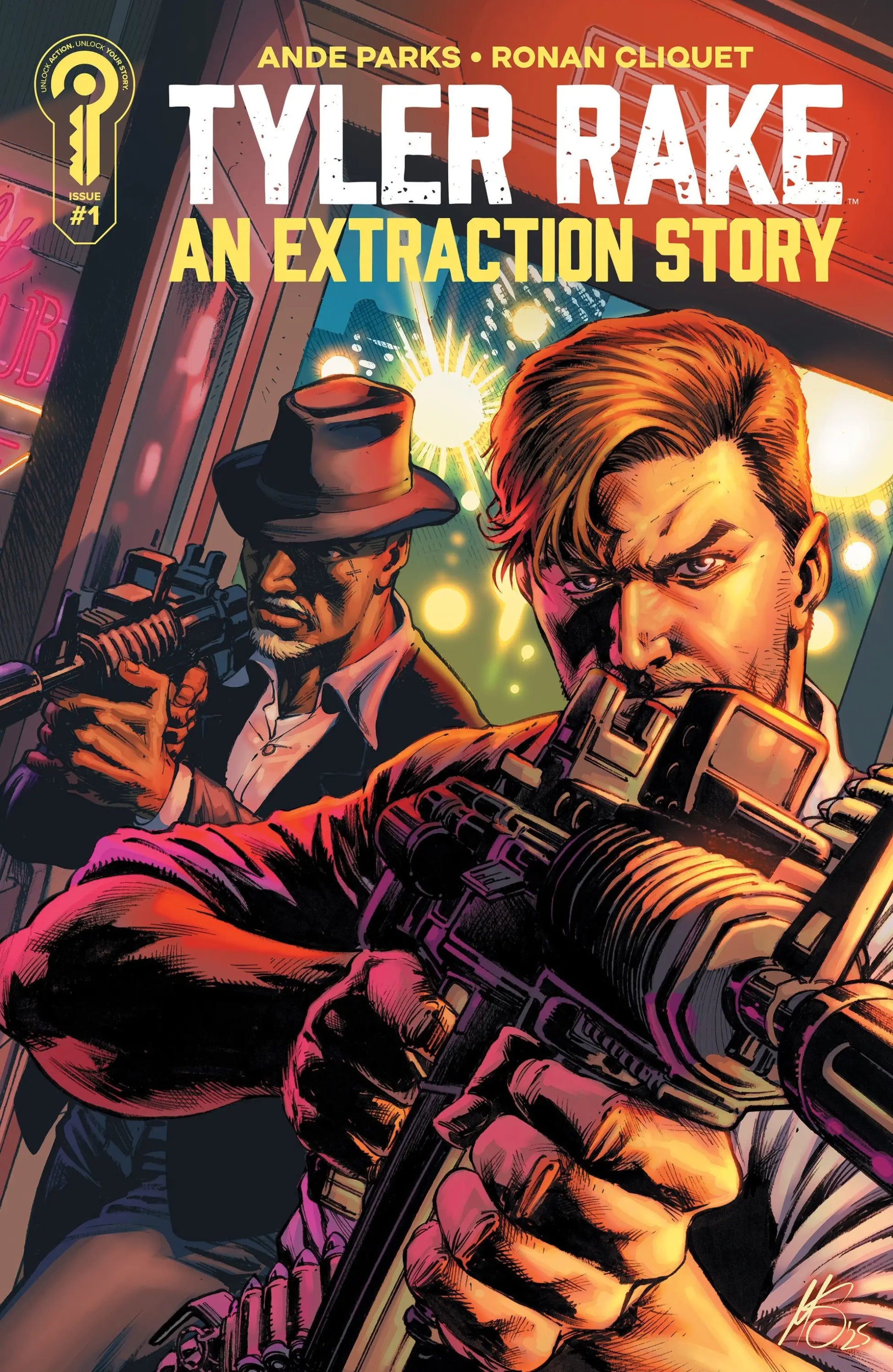 Tyler Rake: An Extraction Story #1 Cover B Marco Santucci - Back Issues