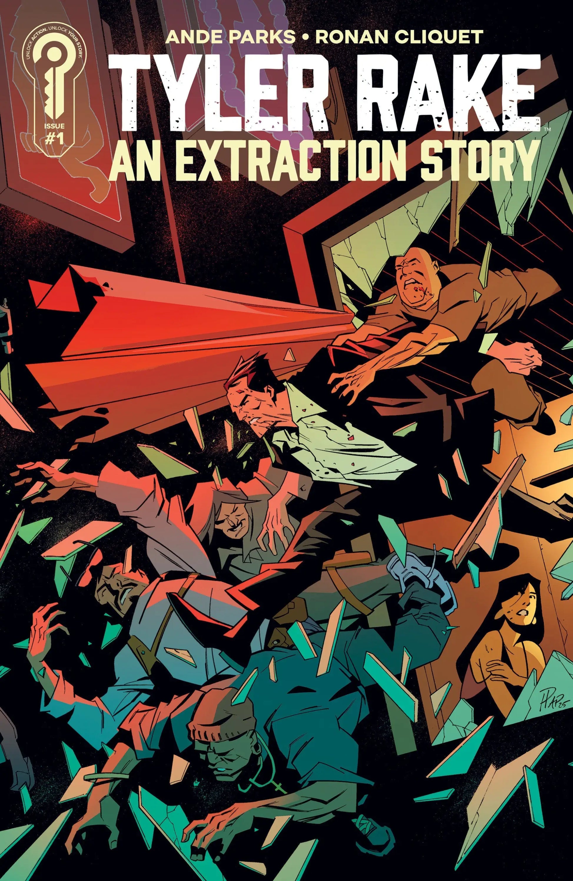 Tyler Rake: An Extraction Story #1 Cover C Phil Hester 1 in 10 - Comic Book