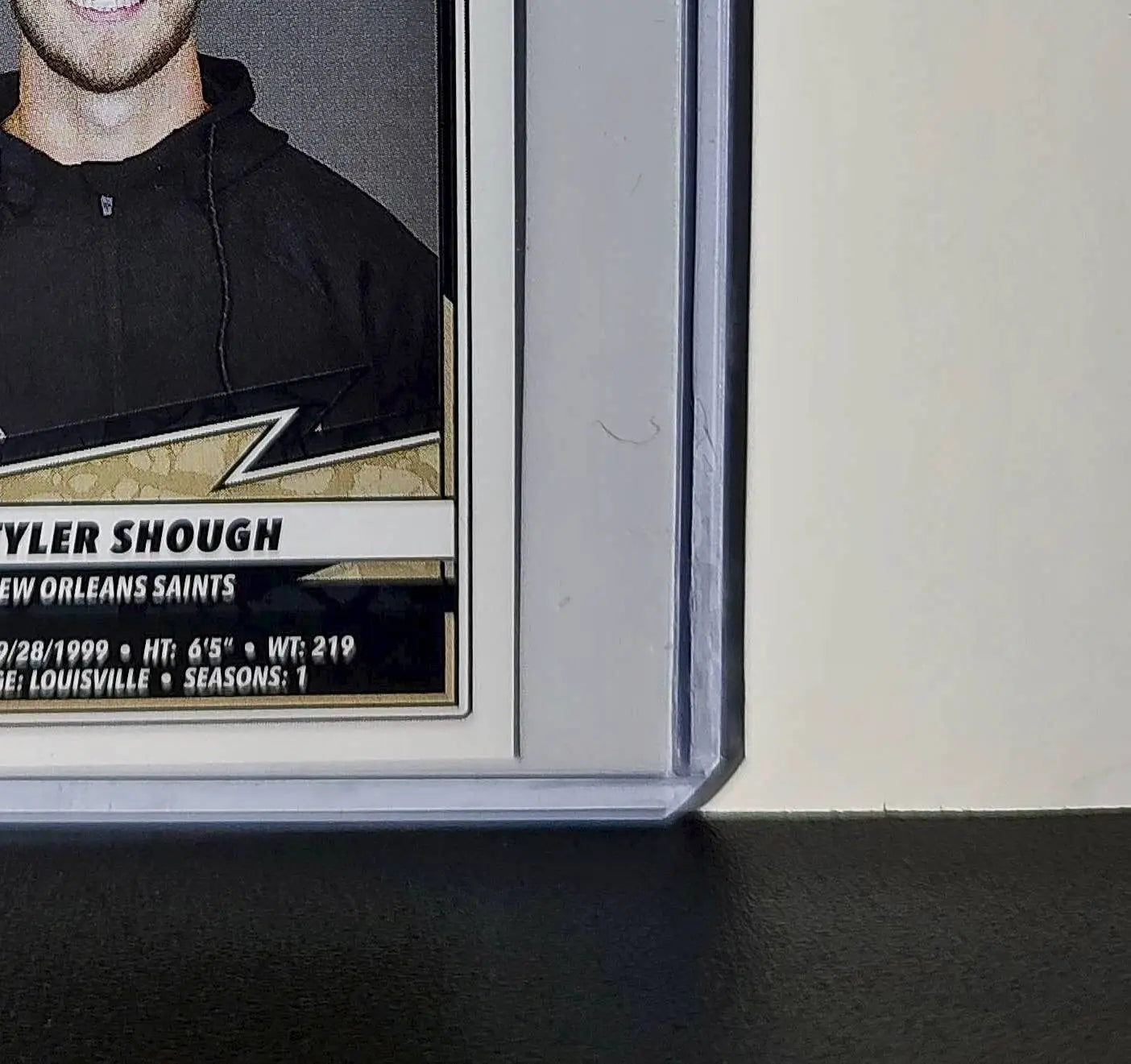Tyler Shough Rookie 2025 Panini NFL #456 Sticker Saints