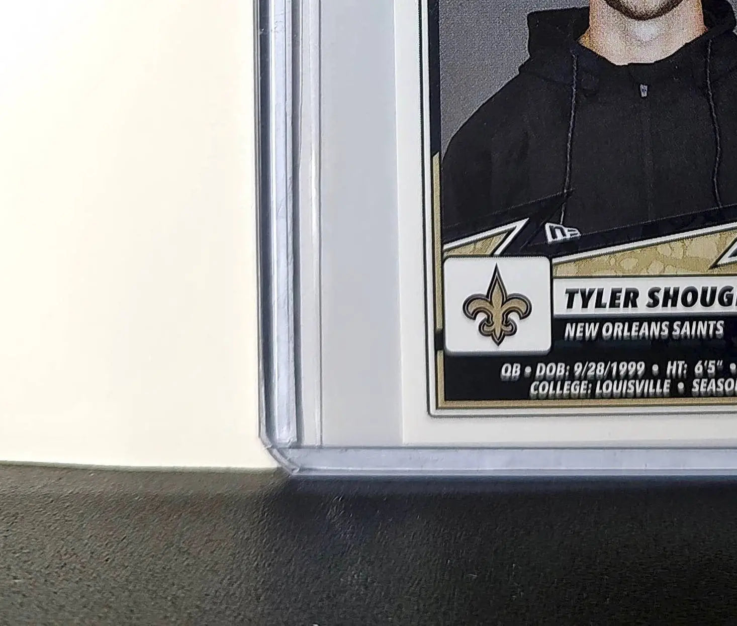 Tyler Shough Rookie 2025 Panini NFL #456 Sticker Saints