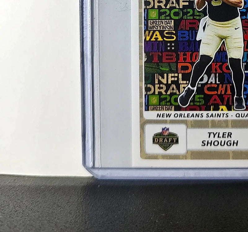 Tyler Shough Rookie 2025 Panini NFL #560 Draft Sticker Saints