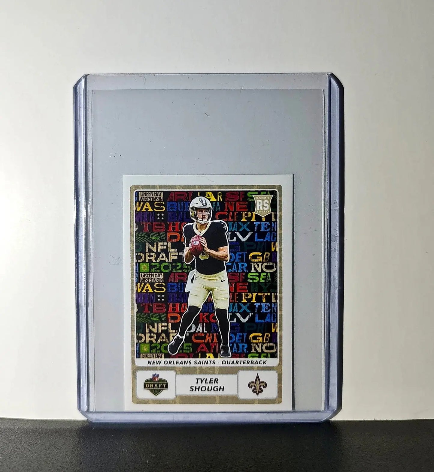 Tyler Shough Rookie 2025 Panini NFL #560 Draft Sticker Saints