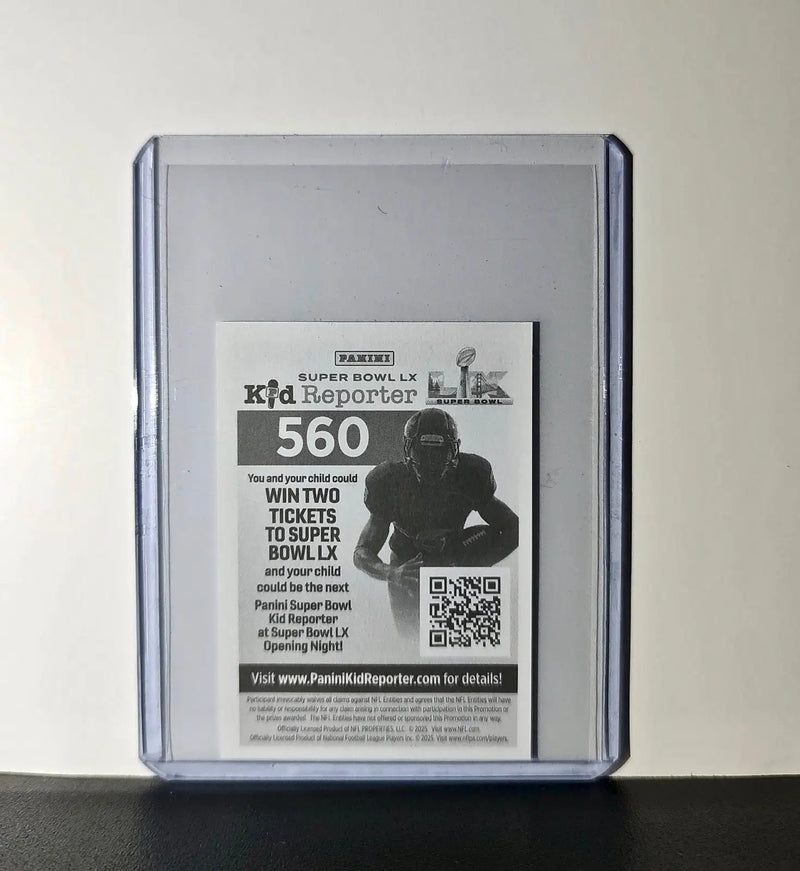 Tyler Shough Rookie 2025 Panini NFL #560 Draft Sticker Saints