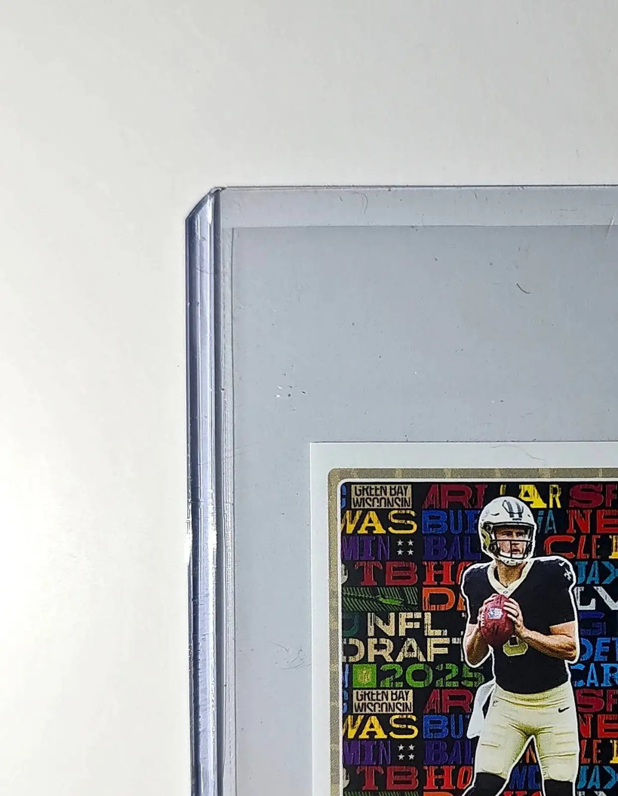 Tyler Shough Rookie 2025 Panini NFL #560 Draft Sticker Saints