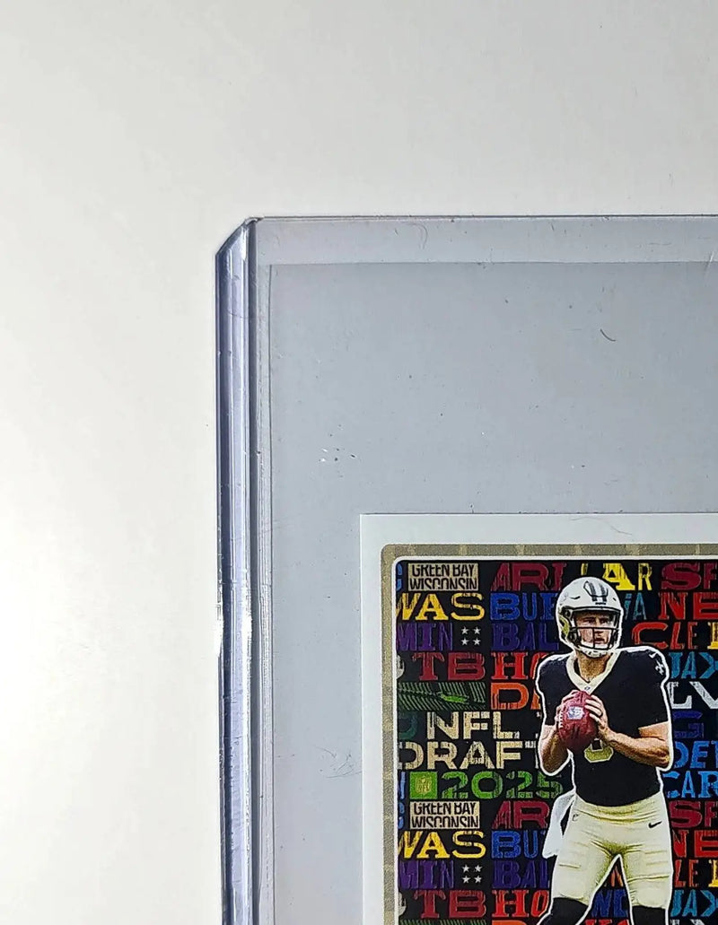 Tyler Shough Rookie 2025 Panini NFL #560 Draft Sticker Saints