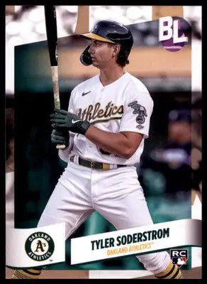 Tyler Soderstrom Rookie 2024 Topps Big League #135 Oakland Athletics - Baseball Card Single