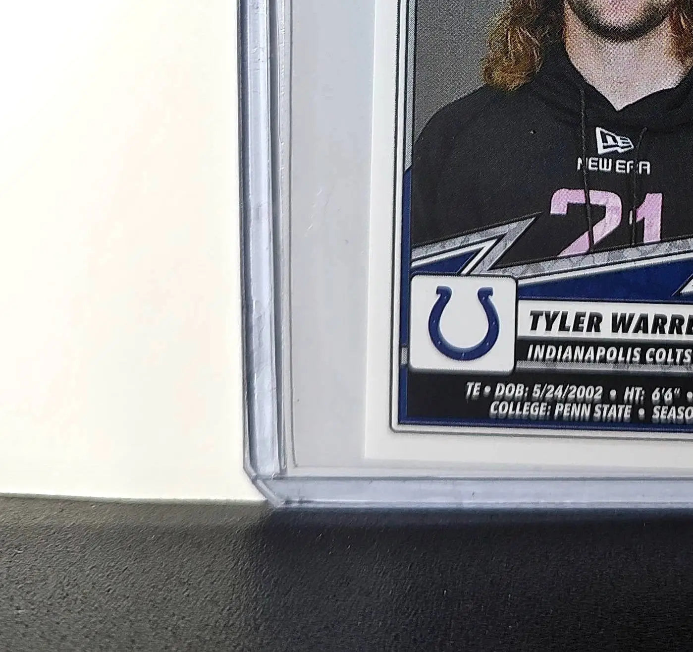 Tyler Warren Rookie 2025 Panini NFL #191 Sticker Colts