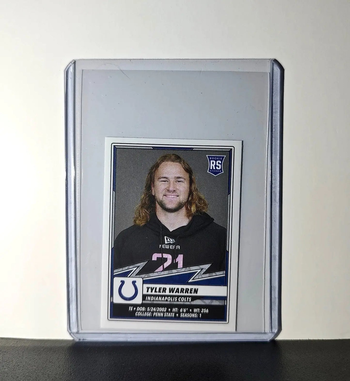 Tyler Warren Rookie 2025 Panini NFL #191 Sticker Colts