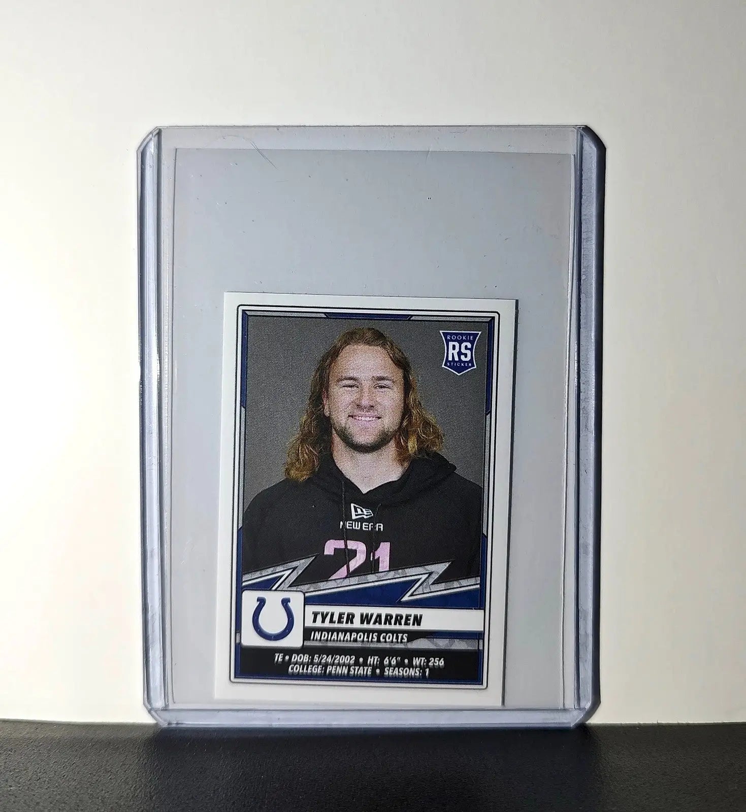 Tyler Warren Rookie 2025 Panini NFL #191 Sticker Colts