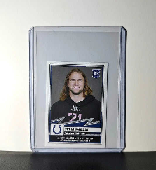 Tyler Warren Rookie 2025 Panini NFL #191 Sticker Colts