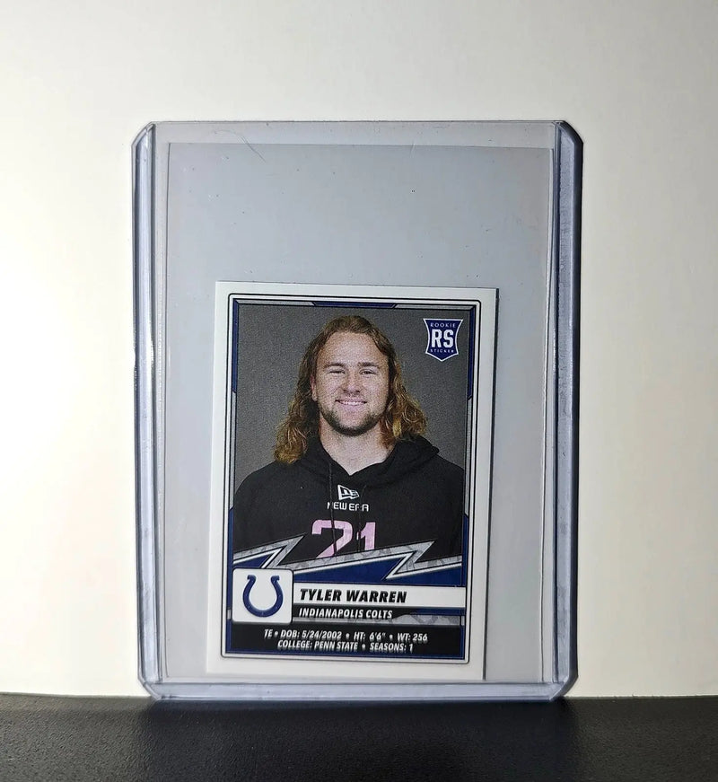 Tyler Warren Rookie 2025 Panini NFL #191 Sticker Colts