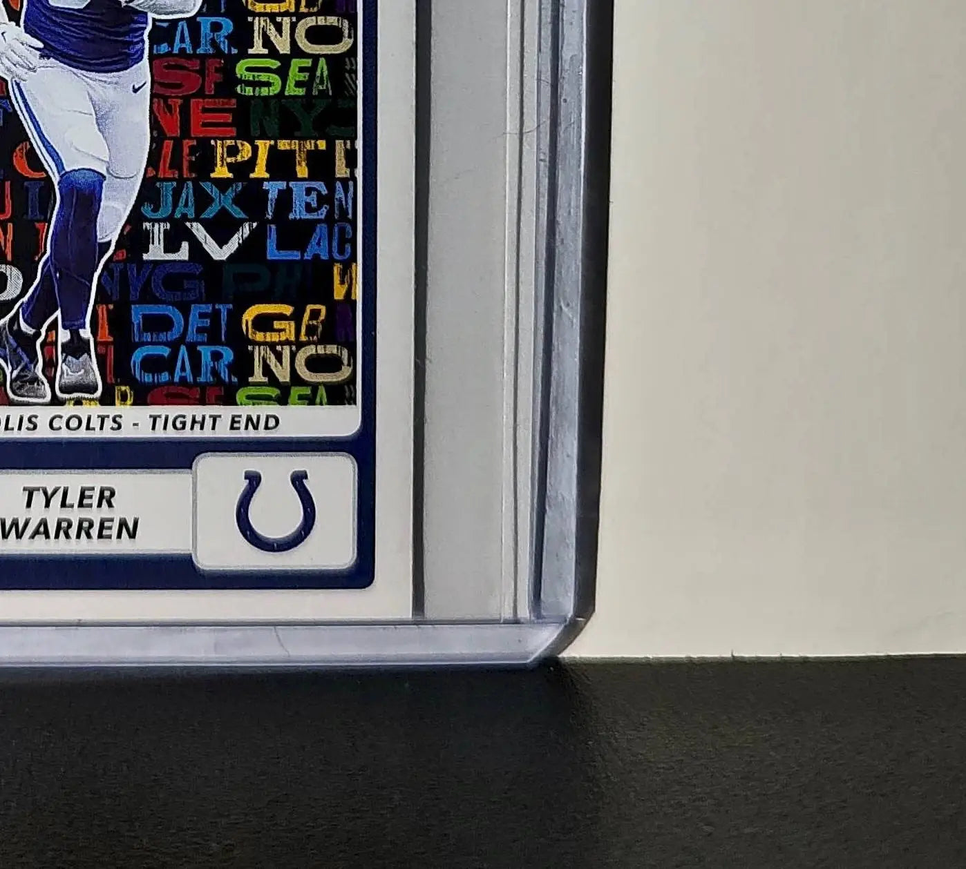 Tyler Warren Rookie 2025 Panini NFL #556 Draft Sticker Colts