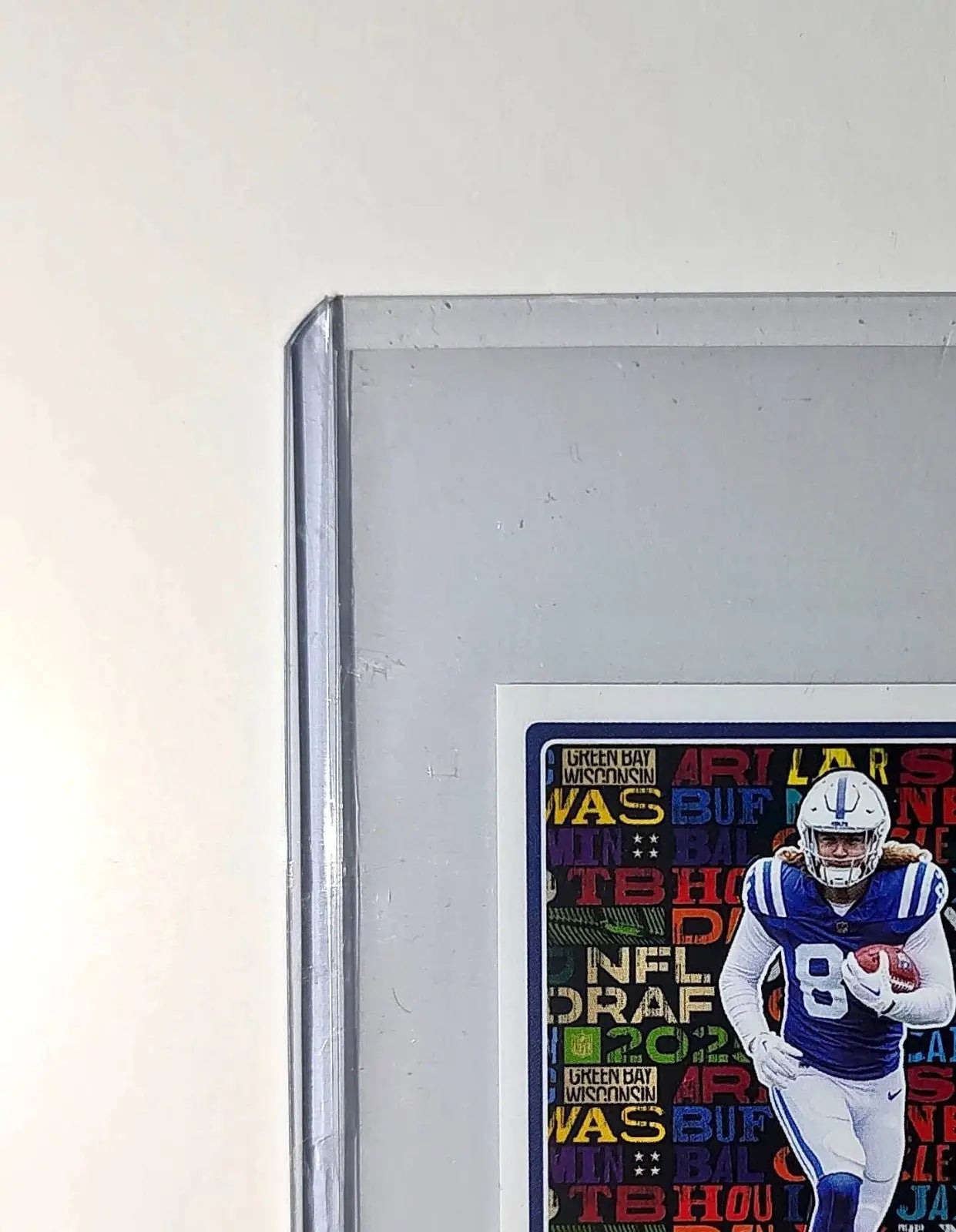 Tyler Warren Rookie 2025 Panini NFL #556 Draft Sticker Colts
