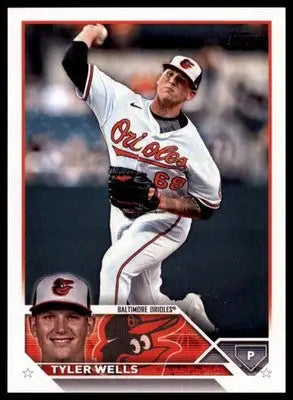 Tyler Wells 2023 Topps #151 Baltimore Orioles - Baseball Card Single