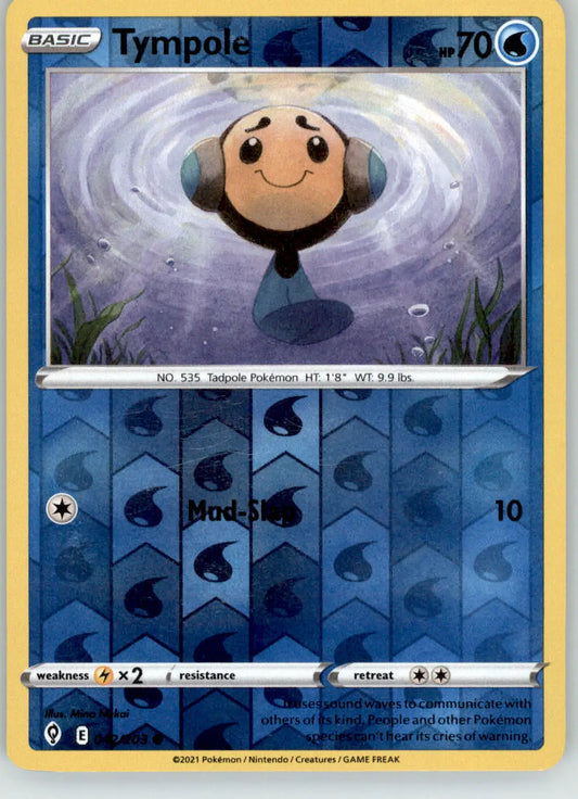 Tympole - Evolving Skies - 042/203 - Reverse Holo LP Pokemon