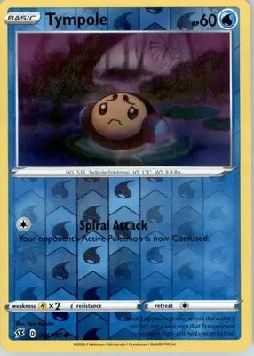 Tympole - SWSH02: Rebel Clash - Reverse Holo LP - #044/192 - Pokémon Card Single