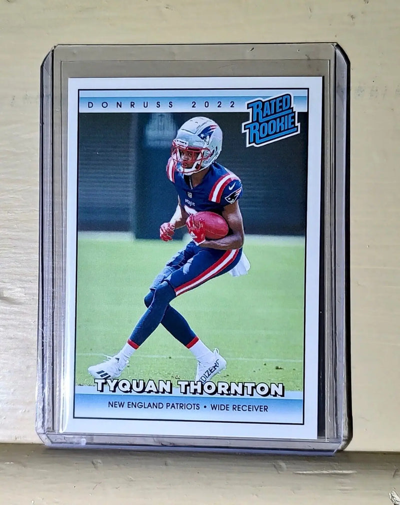 Tyquan Thornton 2022 NFL Panini #17 Rated Rookie Retro Football Card 1/4094 - Football Card Single