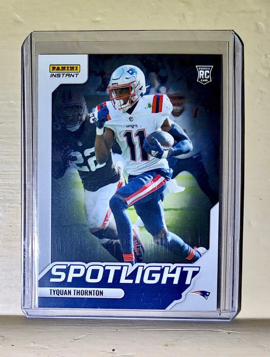 Tyquan Thornton 2022 NFL Panini #17 Spotlight Rookie Football Card 1/603 - Football Card Single