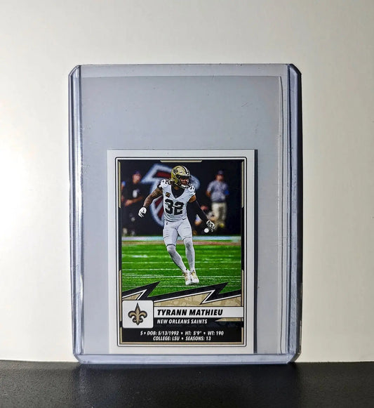 Tyrann Mathieu 2025 Panini NFL #468 Sticker New Orleans Saints - Football Card Single