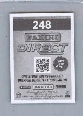 Tyreek Hill - 2021 Panini Sticker & Card Collection - #248 - Cracked Ice - Football Card Single