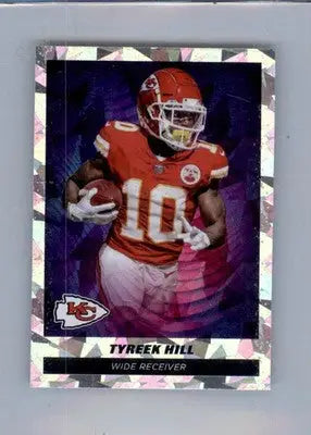 Tyreek Hill - 2021 Panini Sticker & Card Collection - #248 - Cracked Ice - Football Card Single