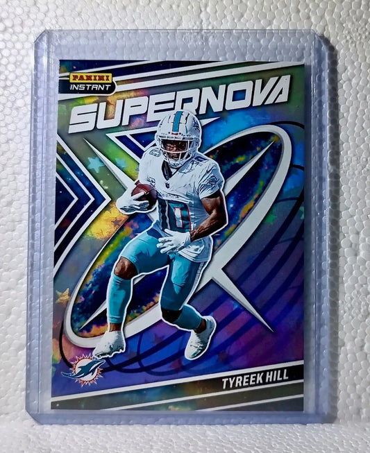Tyreek Hill 2023 Panini NFL #15 Supernova Football Card Miami Dolphins 1/481 - Football Card Single