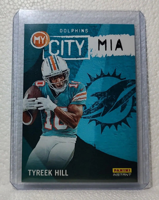 Tyreek Hill 2023 Panini NFL #2 My City Football Card Miami Dolphins 1/344 - Football Card Single